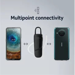 Nokia Wireless Bluetooth Clarity Solo Bud + Single Ear Headset. Answer calls, stream music hands free.