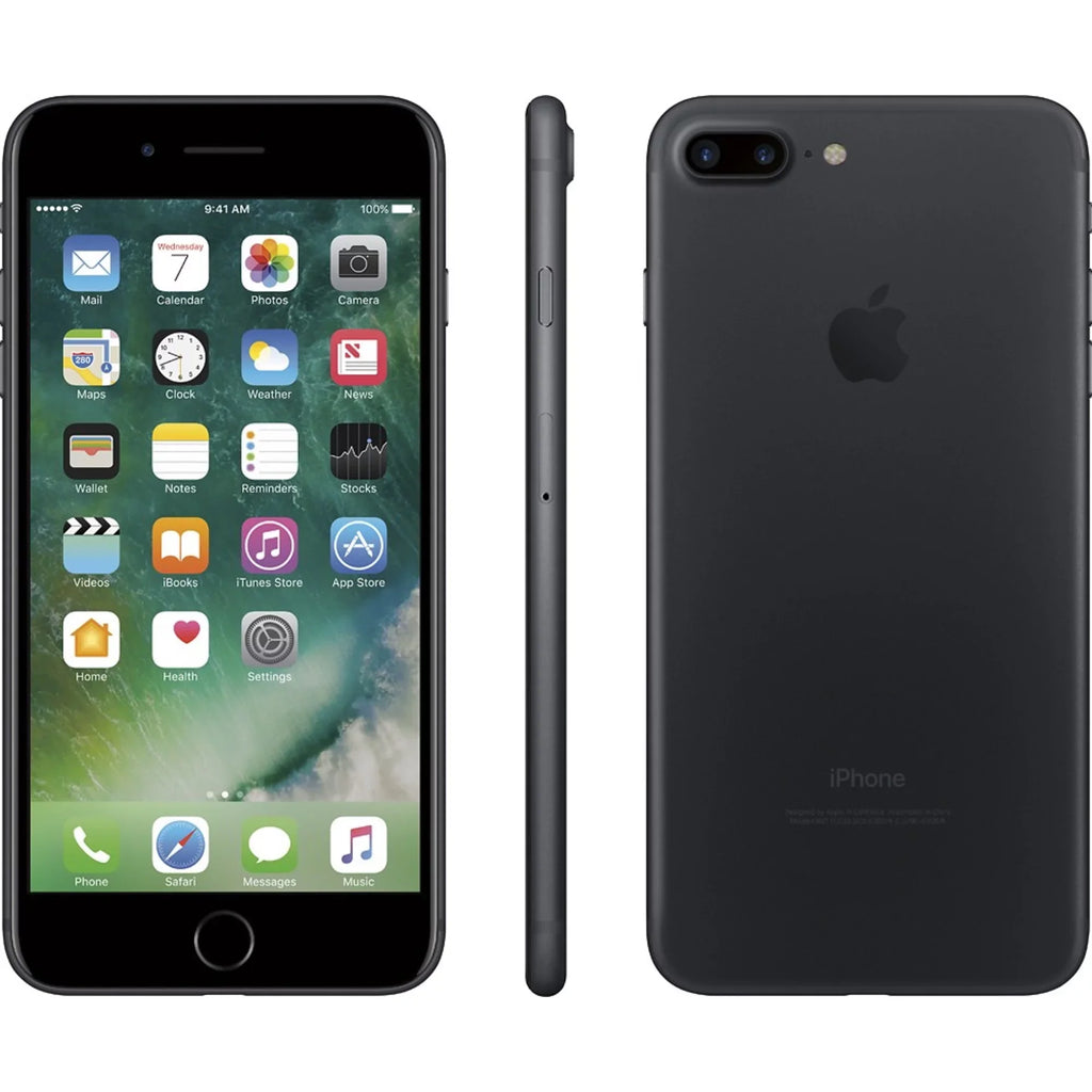 Restored iPhone 7 Plus 128GB Black (T-Mobile Locked) Smartphone (Refurbished)