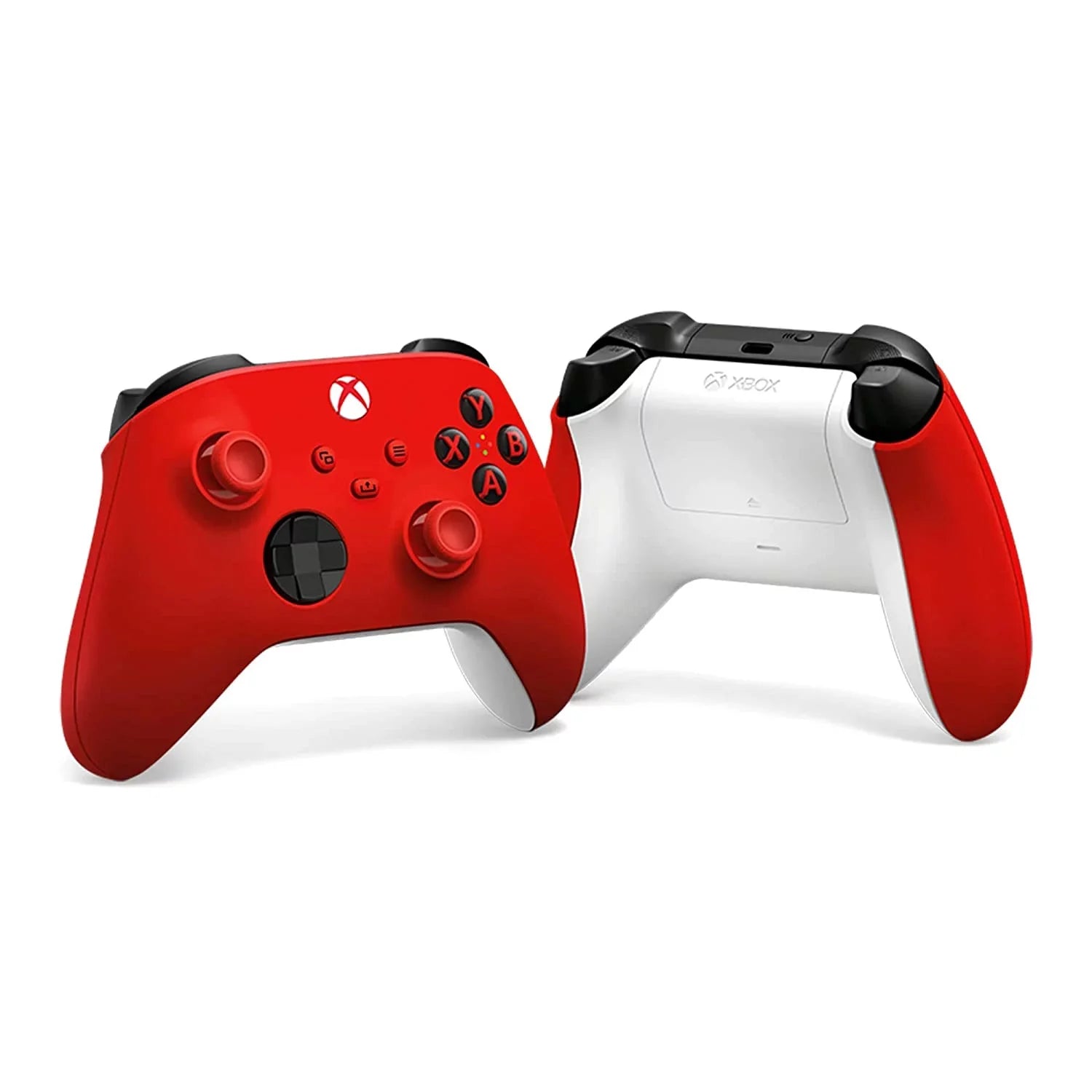 Xbox Series S 512GB Digital Console with Extra Wireless Controller - Pulse Red - Surge CHARGEDOCK Dual Charge Base and Powerpack Battery/Charge Cable Bundle with Microfiber Cleaning Cloth