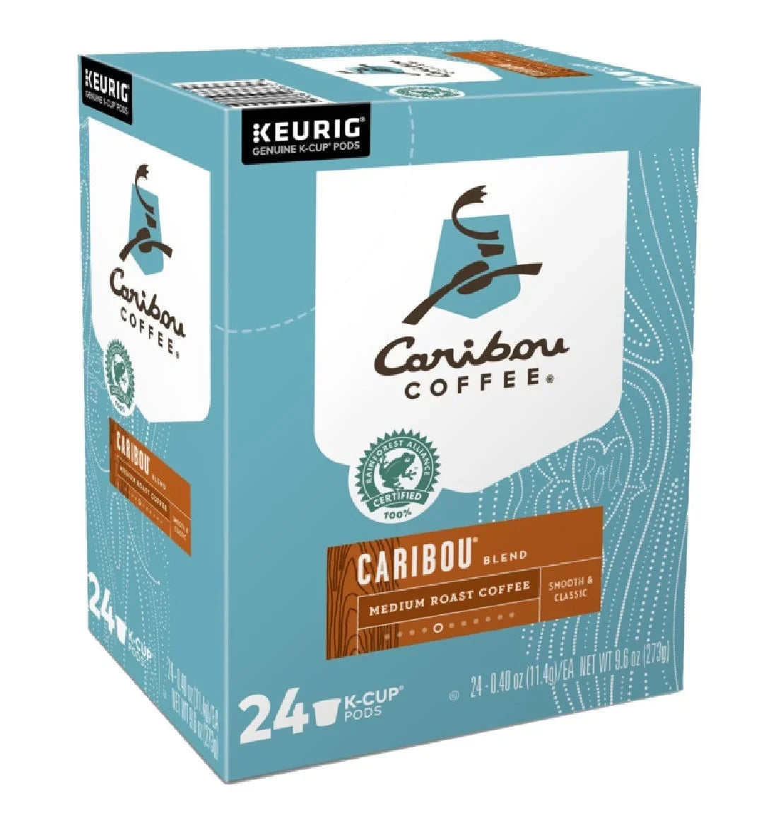 Keurig 5000330135 Caribou Medium Roast Coffee K-Cups, Each