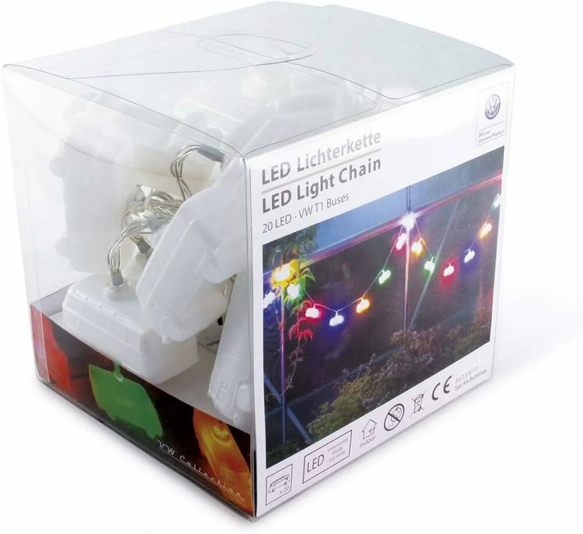 New Genuine Volkswagen T1 Bus Led String Lights Holiday OE DRG009899