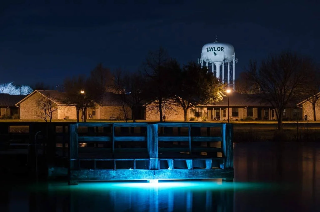Multi-Color Color Changing LED Dock-7500 Fluid Fishing Light with Remote Control