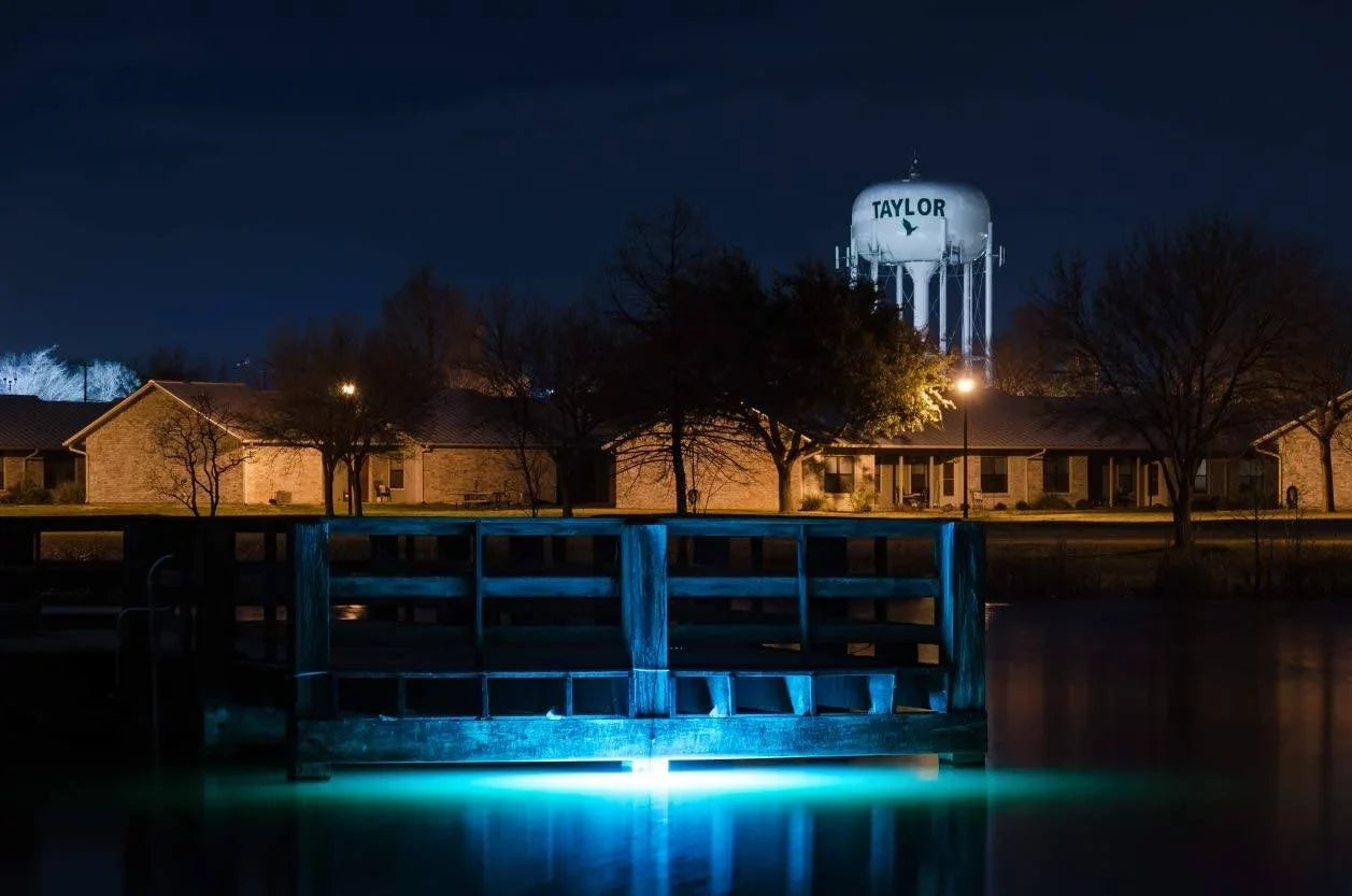 Multi-Color Color Changing LED Dock-7500 Fluid Fishing Light with Remote Control