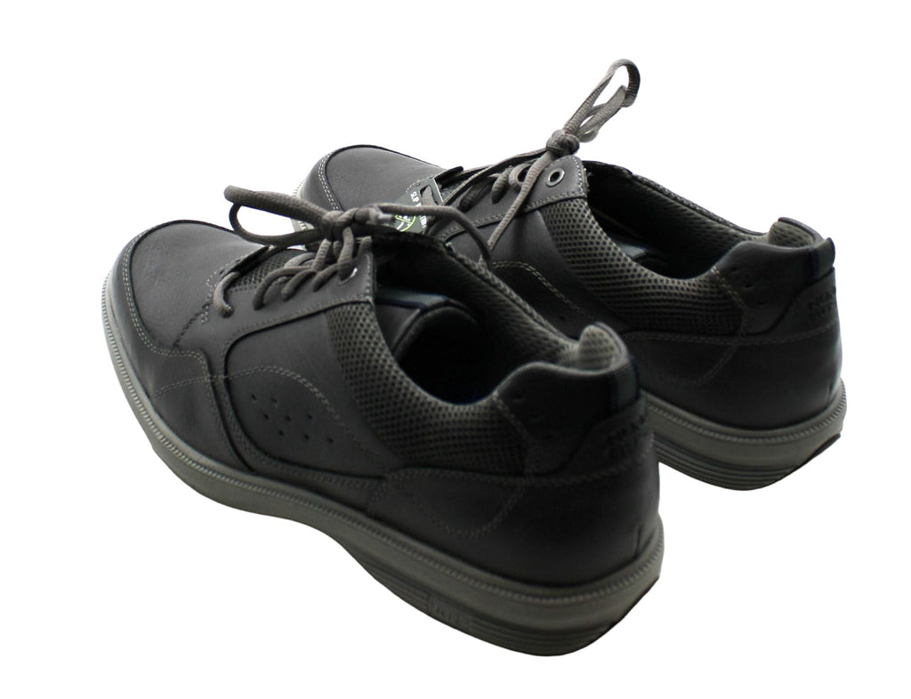 Nunn Bush Men's Kore Walk Medium/Wide/X-Wide Moc Toe Oxford Shoes (Charcoal)