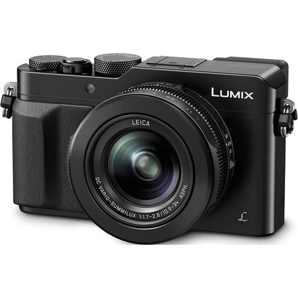 Lumix LX100 12.8 Megapixel Bridge Camera, Black