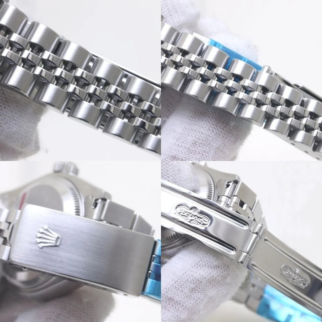 Pre-Owned ROLEX Rolex Datejust 69174 K18WG White Gold x Stainless Steel Ladies 39402 Watch (Good)