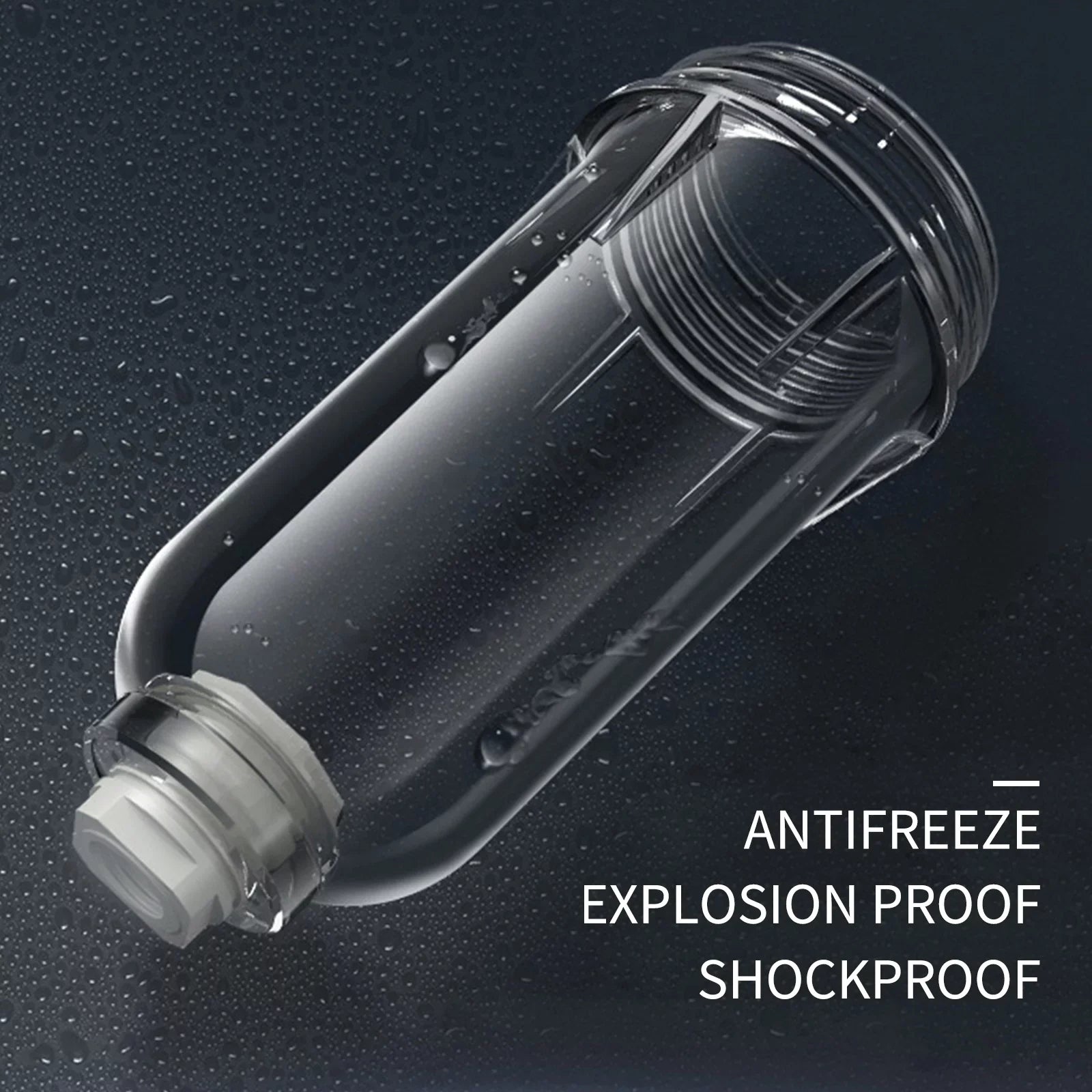 Watflow Spin Down Sediment Filter, Whole House Liquid Filter, Sediment Fluid Filter, Home Liquid Filter, 100 Micron
