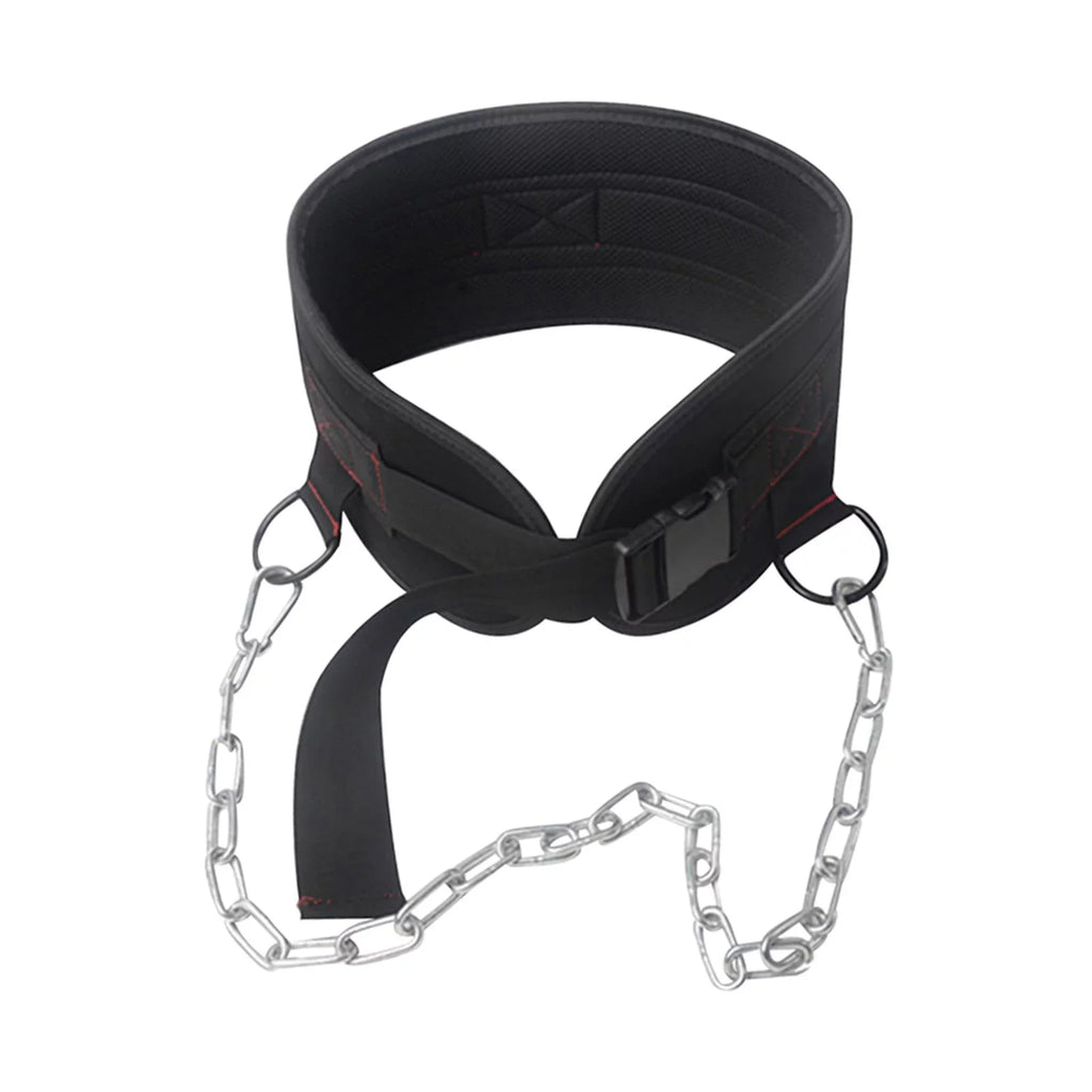 Weightlifting Dipping Belt Equipment with Chain for Powerlifting Workout