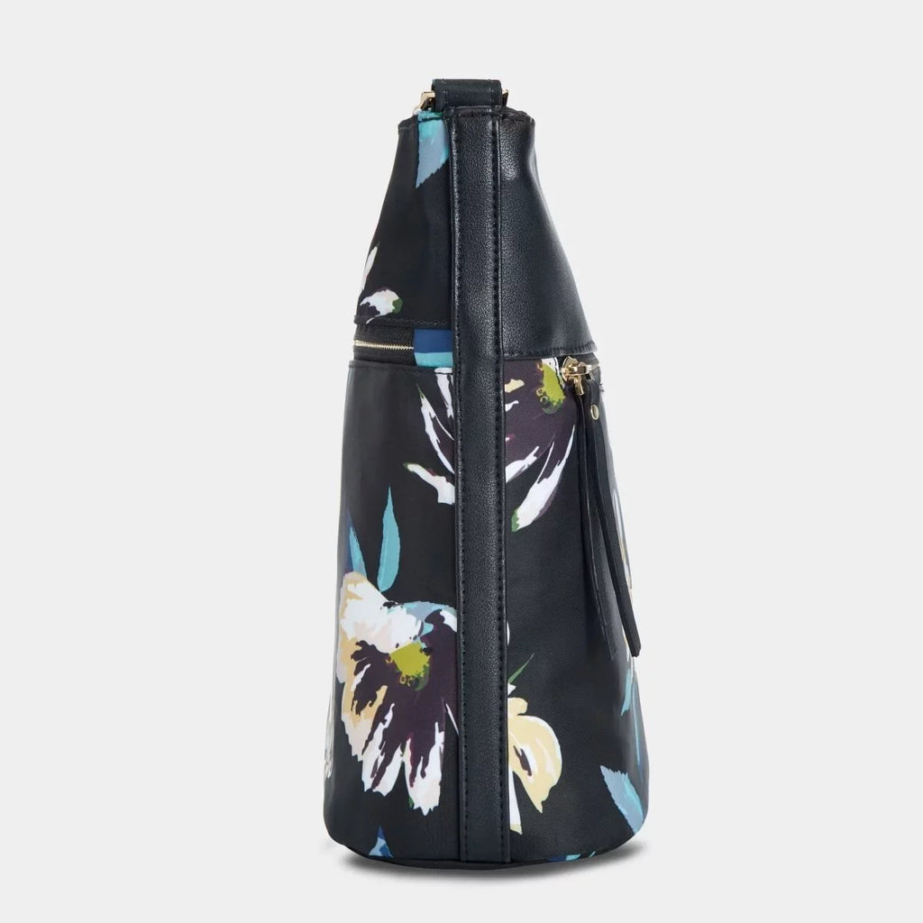 Travelon Addison Bucket Bag Midnight Floral - 43491-50C