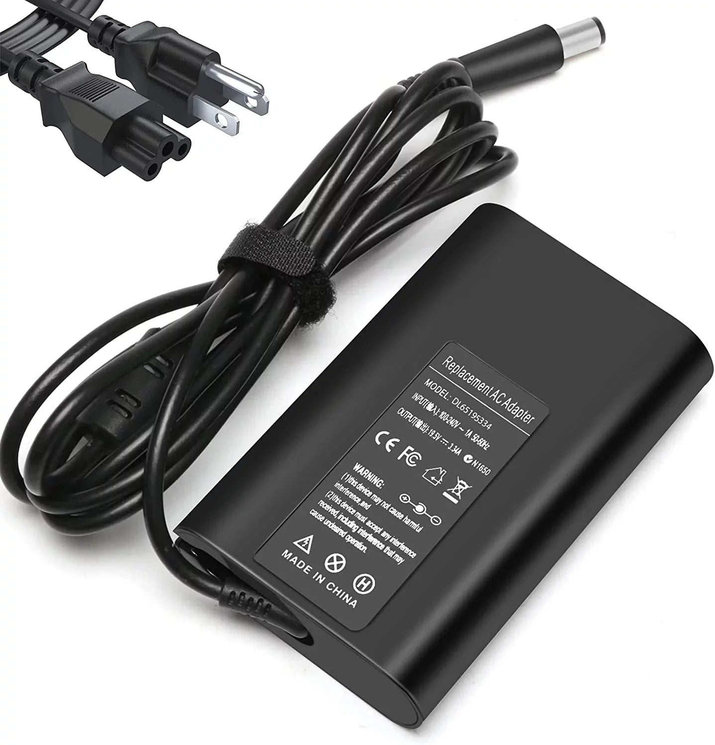 65W LA65NS2-01 Portable computer Charger AC Adapter for Latitude 5400 5500 5480 7400 7480 7490 7390 3440 E5400 E5420 E5450 E5470 E6420 E6430 E6540 E7470 E7480 LA65NM130
