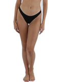 PilyQ Womens Ribbed Solid Swim Bottom Separates