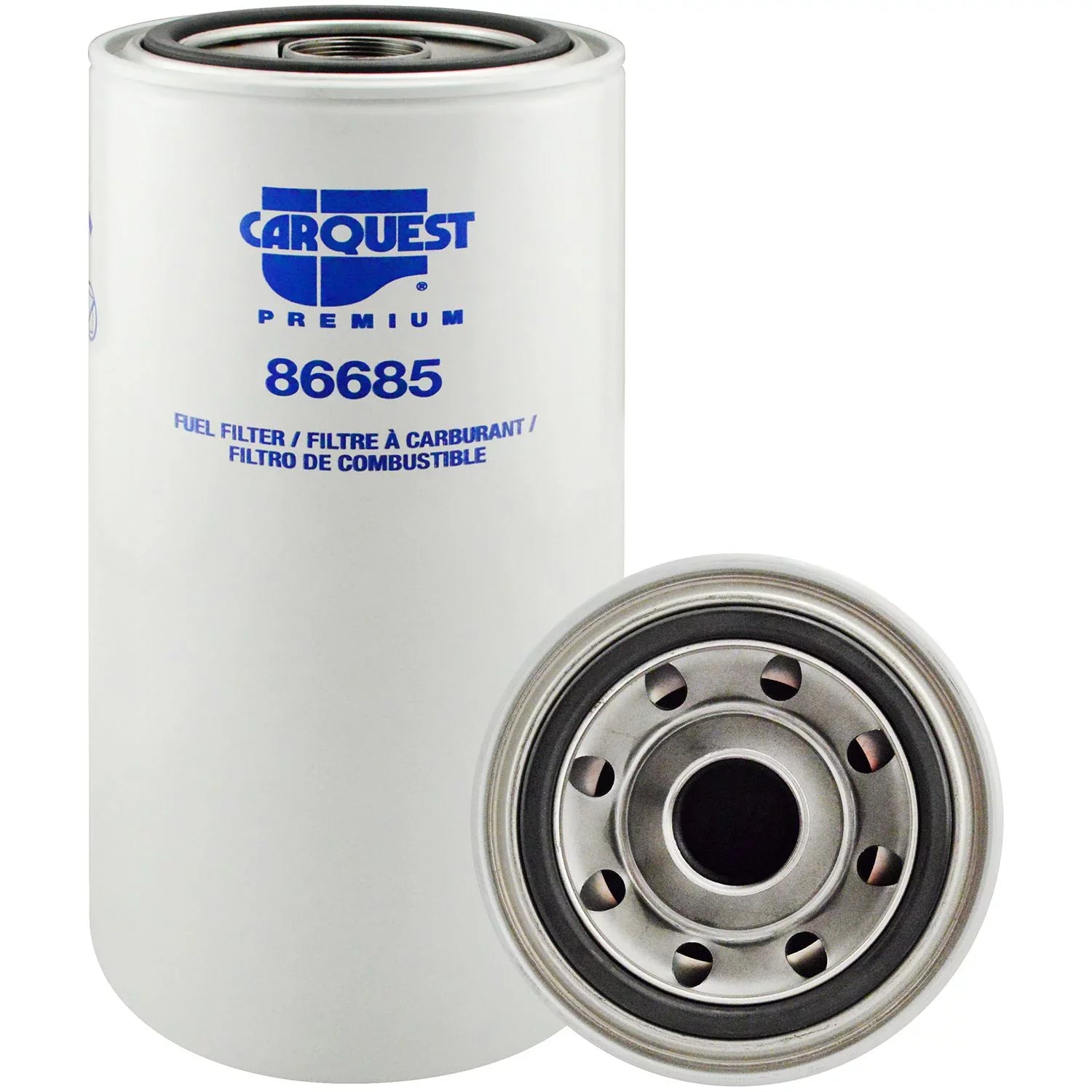 Carquest Premium HD Fuel Filter - Fits: Caterpillar Equipment, Industrial and Marine Engines - Replaces: Caterpillar 1R0755, 1 each, sold by each
