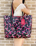 Kate Spade Wrapping Party Large Reversible Tote with Detachable Wristlet