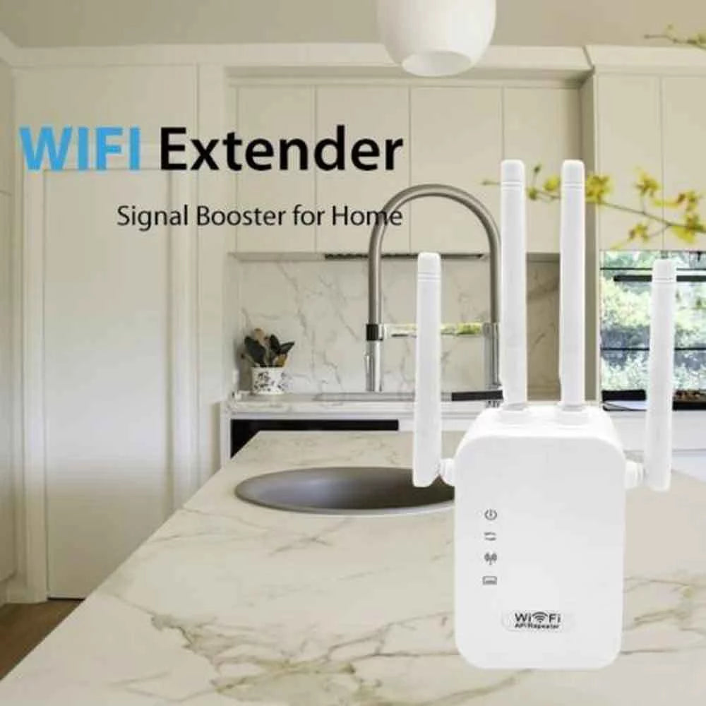 NIFFPD WiFi Extender, WiFi Booster, WiFi Repeater，Wifi Extenders signal Booster for Home Internet Booster 1200Mbps Dual Band (5G / 2.4 GHz) Up to 8,574sq.ft White