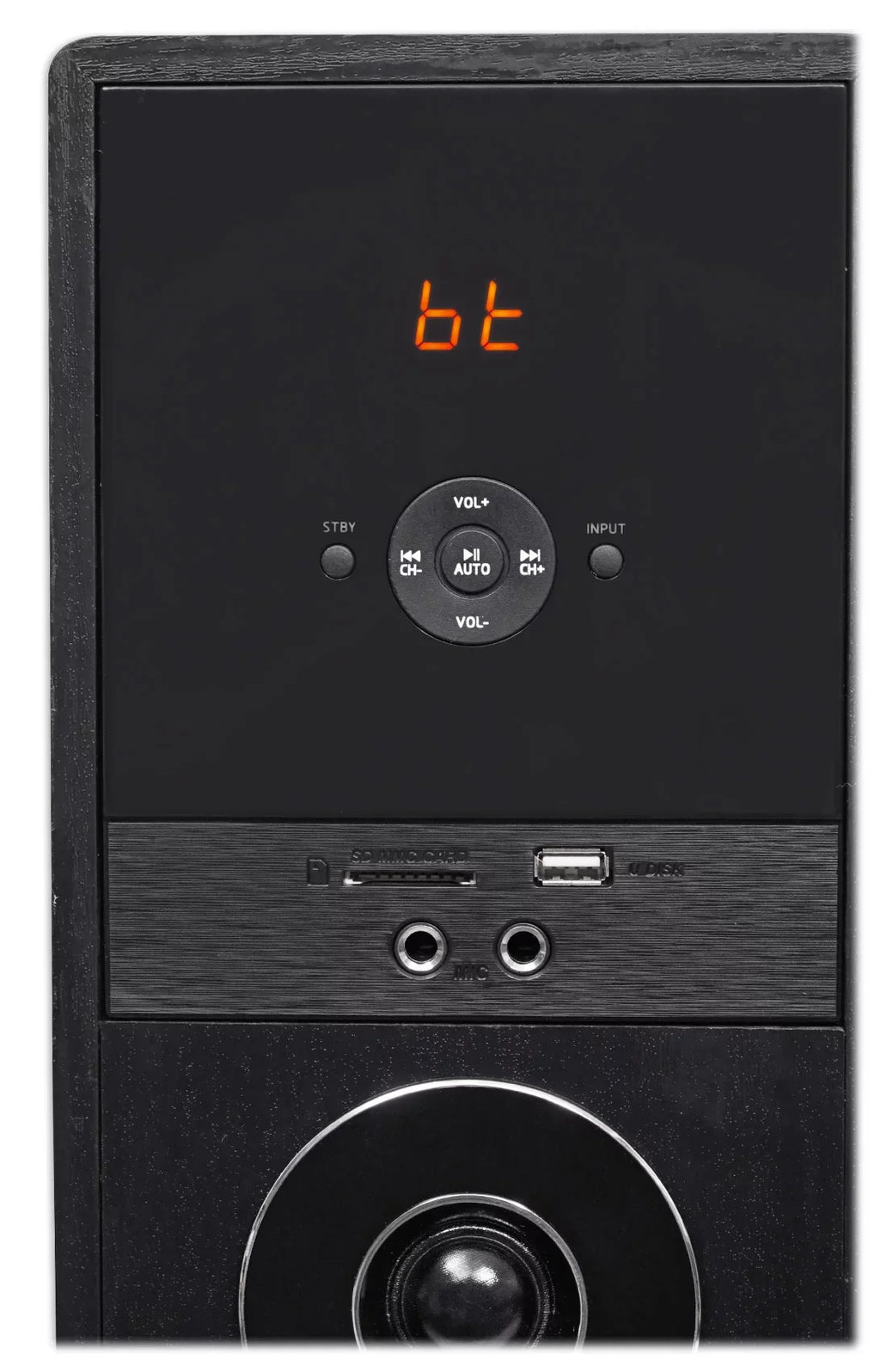 Tower Speaker Home Theater System w/Sub For Smart Television TV-Black
