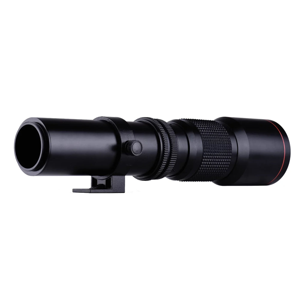 Aibecy 500mm F/8.0-32 Multi Coated Super Telephoto Lens Manual Zoom + T-Mount to NEX E-Mount Adapter Ring Kit Replacement for A9 A7 A7R A7S A5000 A6000 A6500 NEX-7 NEX-5 NEX-6 Cameras