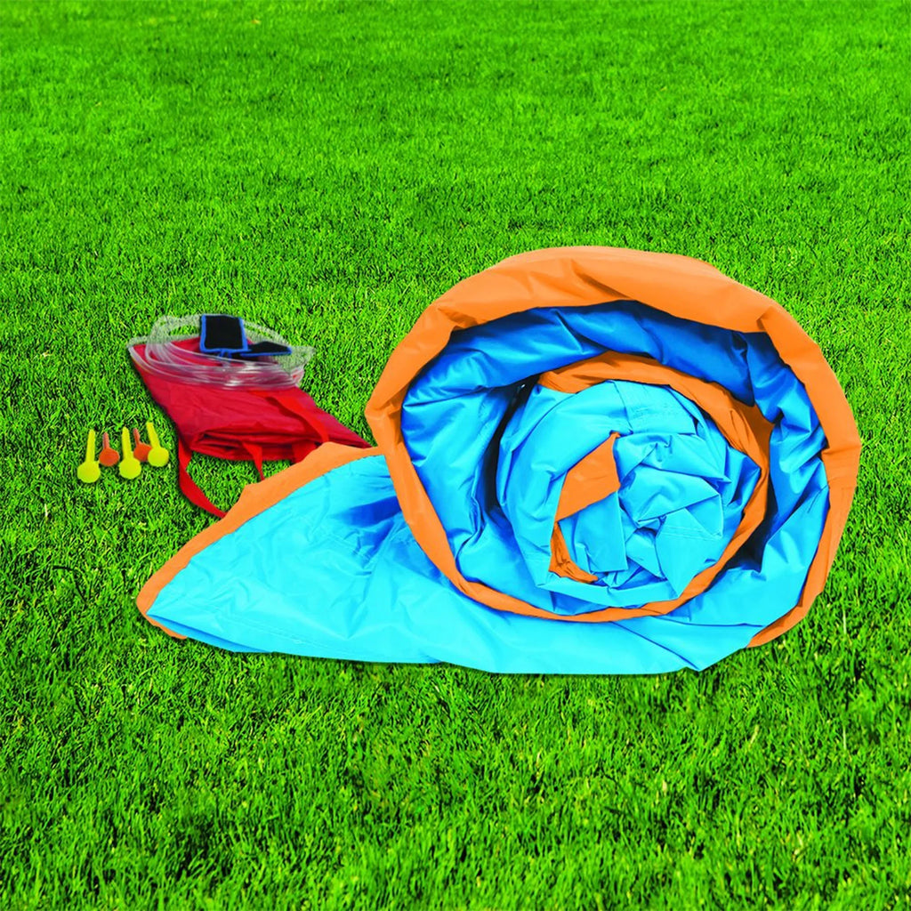 Banzai Surf Rider Kids Inflatable Outdoor Lagoon Fluid Slide Splash Park