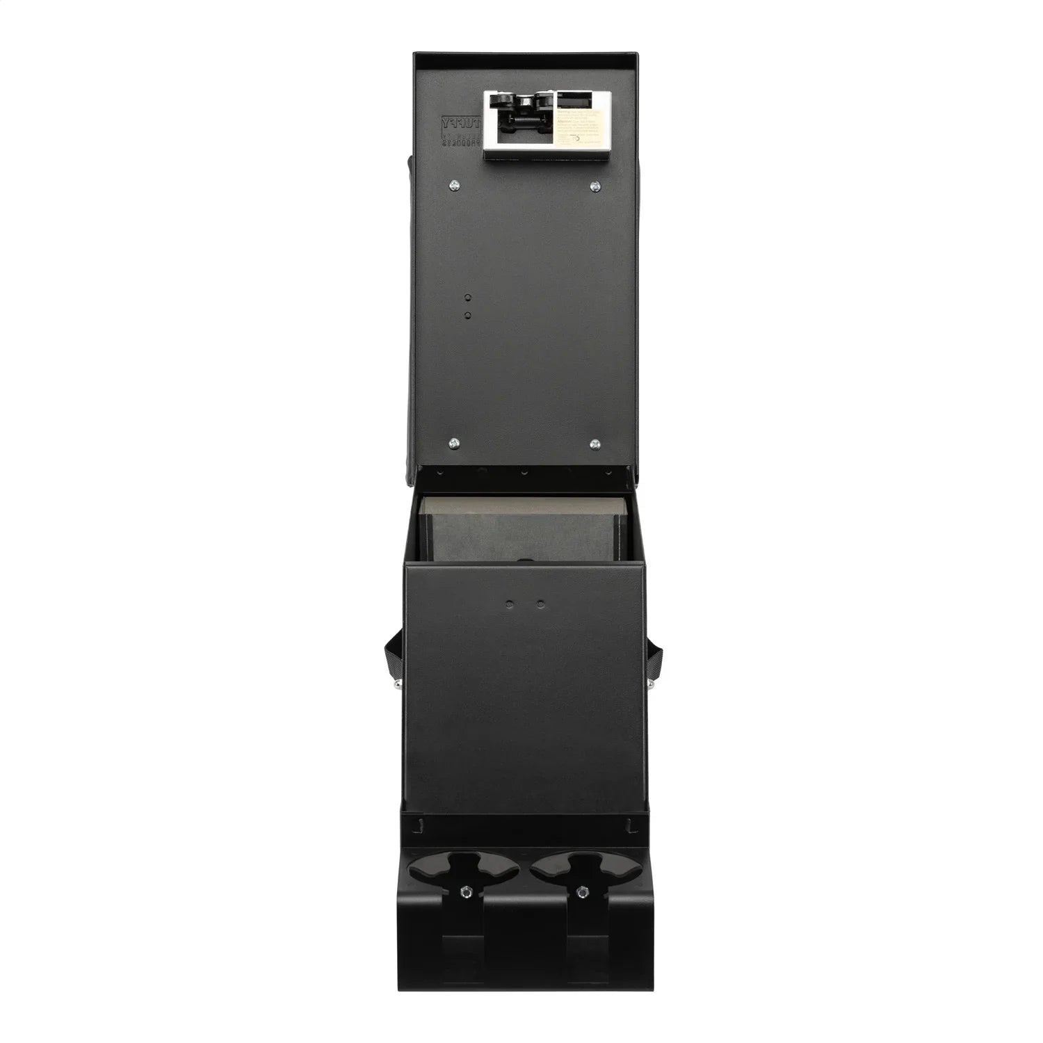 Tuffy Security Products 012-01 Series II 8" Wide Console; Black