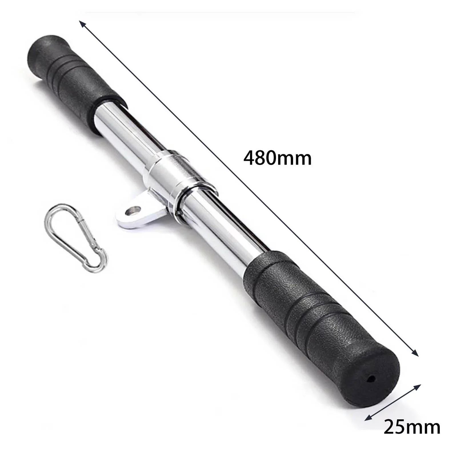 Pull Down Bar Cable Machine Attachment LAT Pulldown Bar for Muscle Training