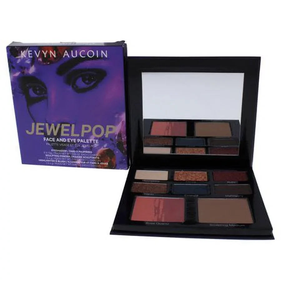 2 Pack Kevyn Aucoin Jewel Pop Face and Eye Palette *New in Box*