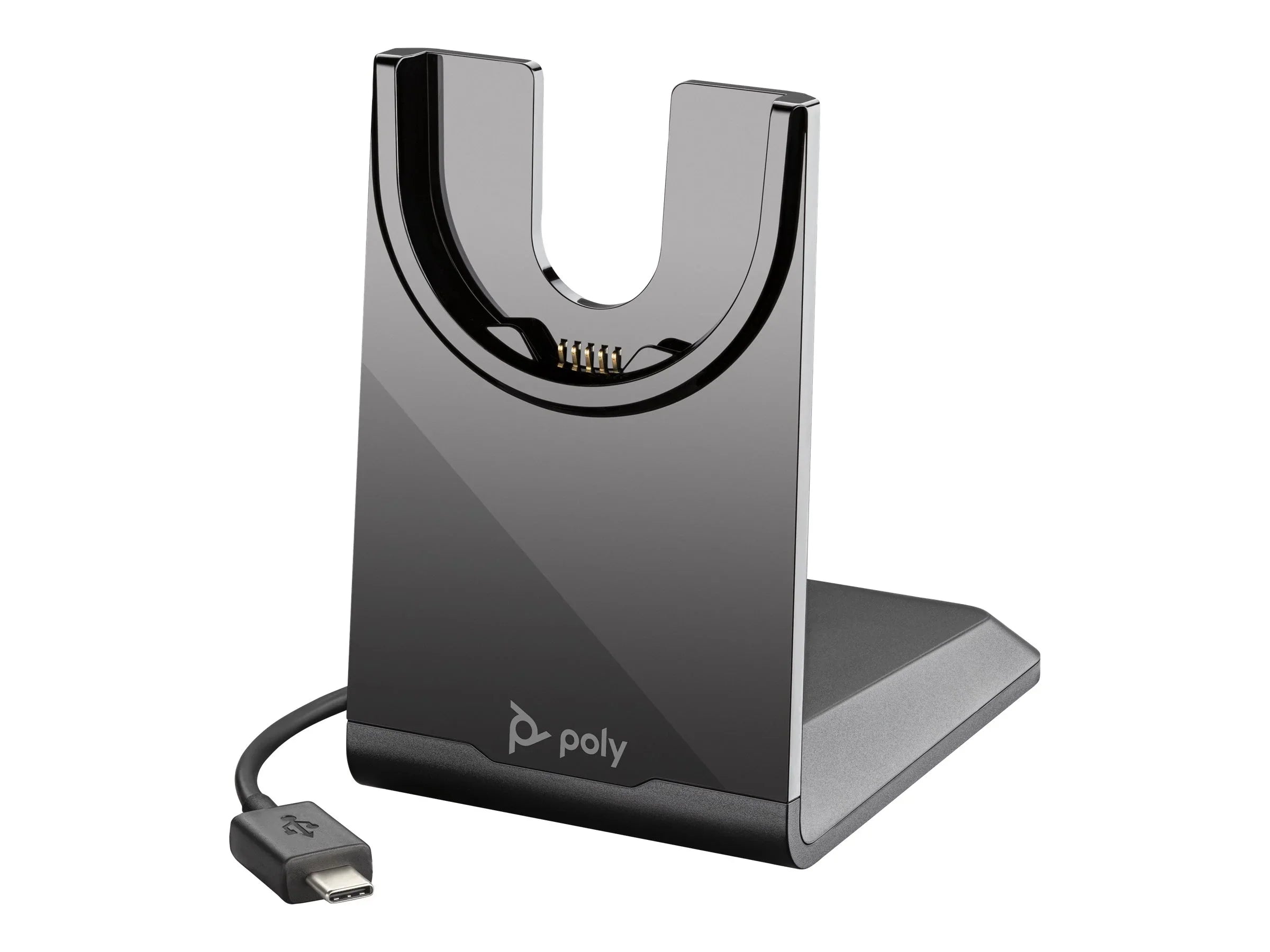 Poly Voyager Focus 2 USB-C Headset TAA - Siri, Google Assistant - Stereo - USB Type C - Wired/Wireless - Bluetooth - 164 ft - 20 Hz - 20 kHz - On-ear, Over-the-head - Binaural - Ear-cup - MEMS Tech...