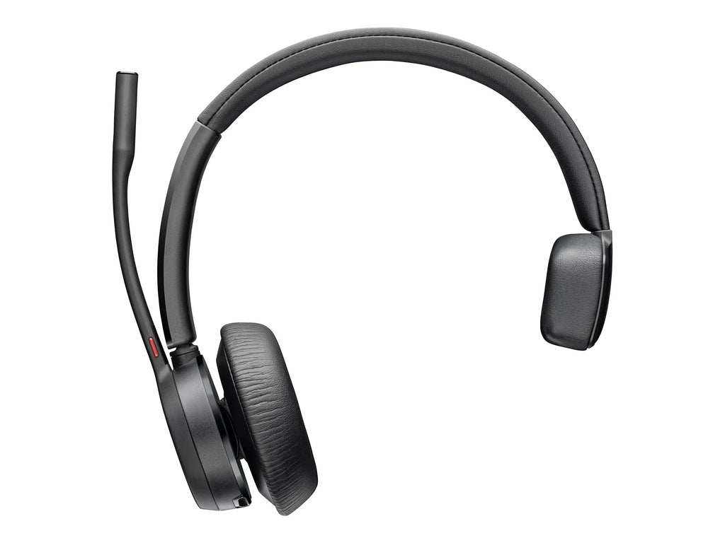 Poly Voyager 4310 USB-AHeadset + BT700 dongle TAA - Google Assistant, Siri - Mono - USB Type A - Wired/Wireless - Bluetooth - 164 ft - 20 Hz - 20 kHz - On-ear, Over-the-head - Monaural - Supra-aura...