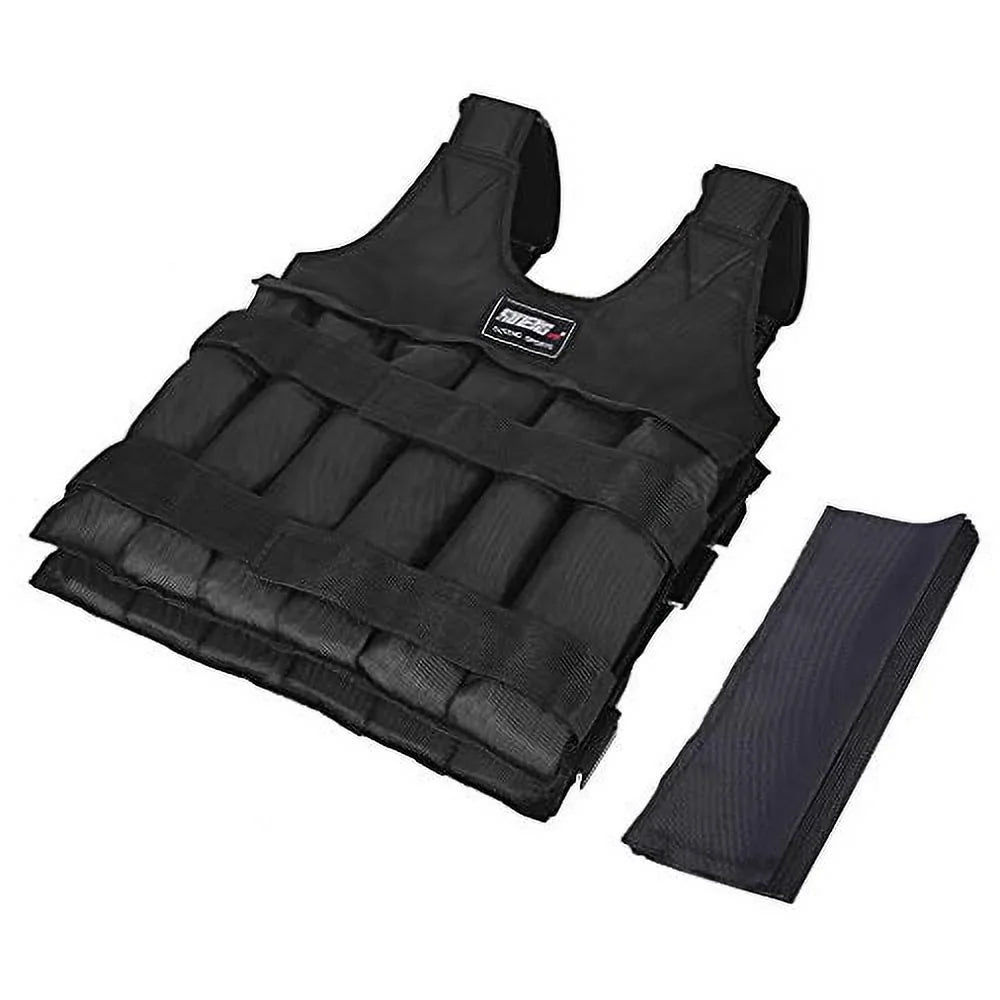 110LB Adjustable Weighted Vest, Weighted Vest Workout Equipment