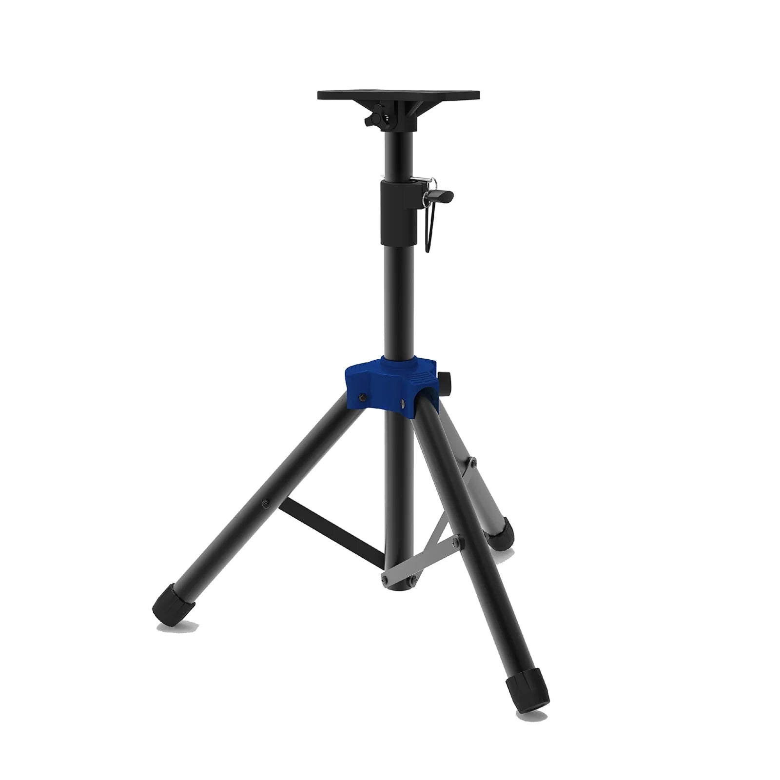 Speaker Stand Studio Speaker Tripod Stand Heavy Duty Telescoping Height Adjustable Non-slip Three-point Triangle Base Bracket for Capability Surround Sound