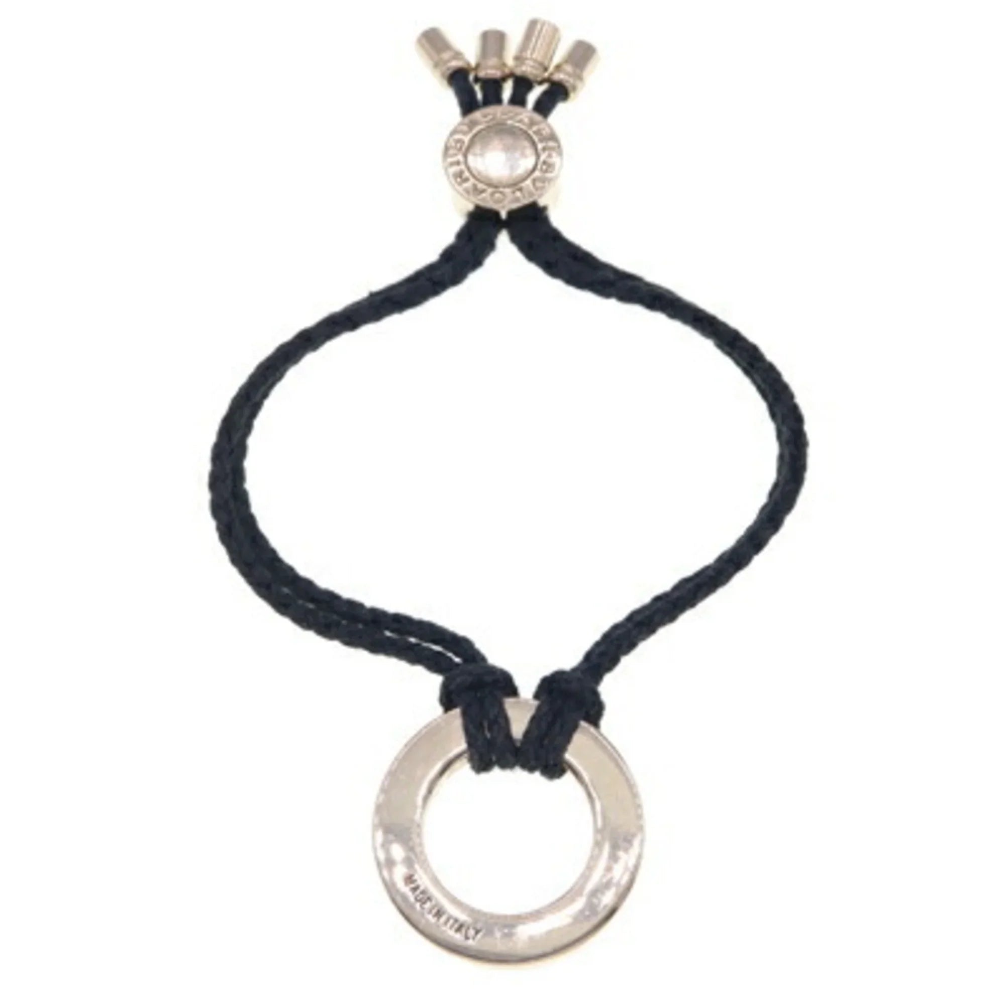 Pre-Owned BVLGARI Bracelet 35262 Black Bangle Women's (Good)