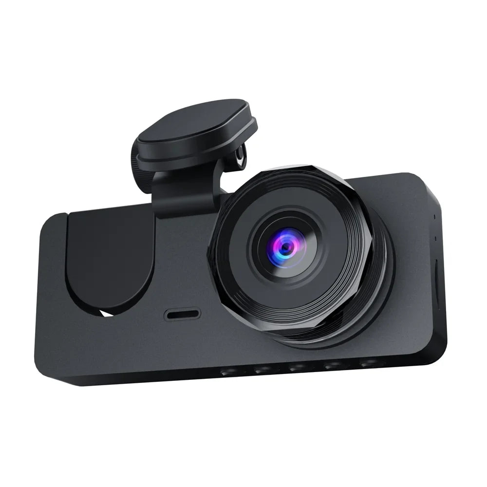 Dazzduo Support Dashcam Motion 1080 P DVR Driving Camera Dash Recording DOYING Display 1080 2 Camera-B Loop & 1080 2 XIXIAN Detection One-Key 2 Inch Night-Vision , Rear Front Recorder Lock HUIOP Inside