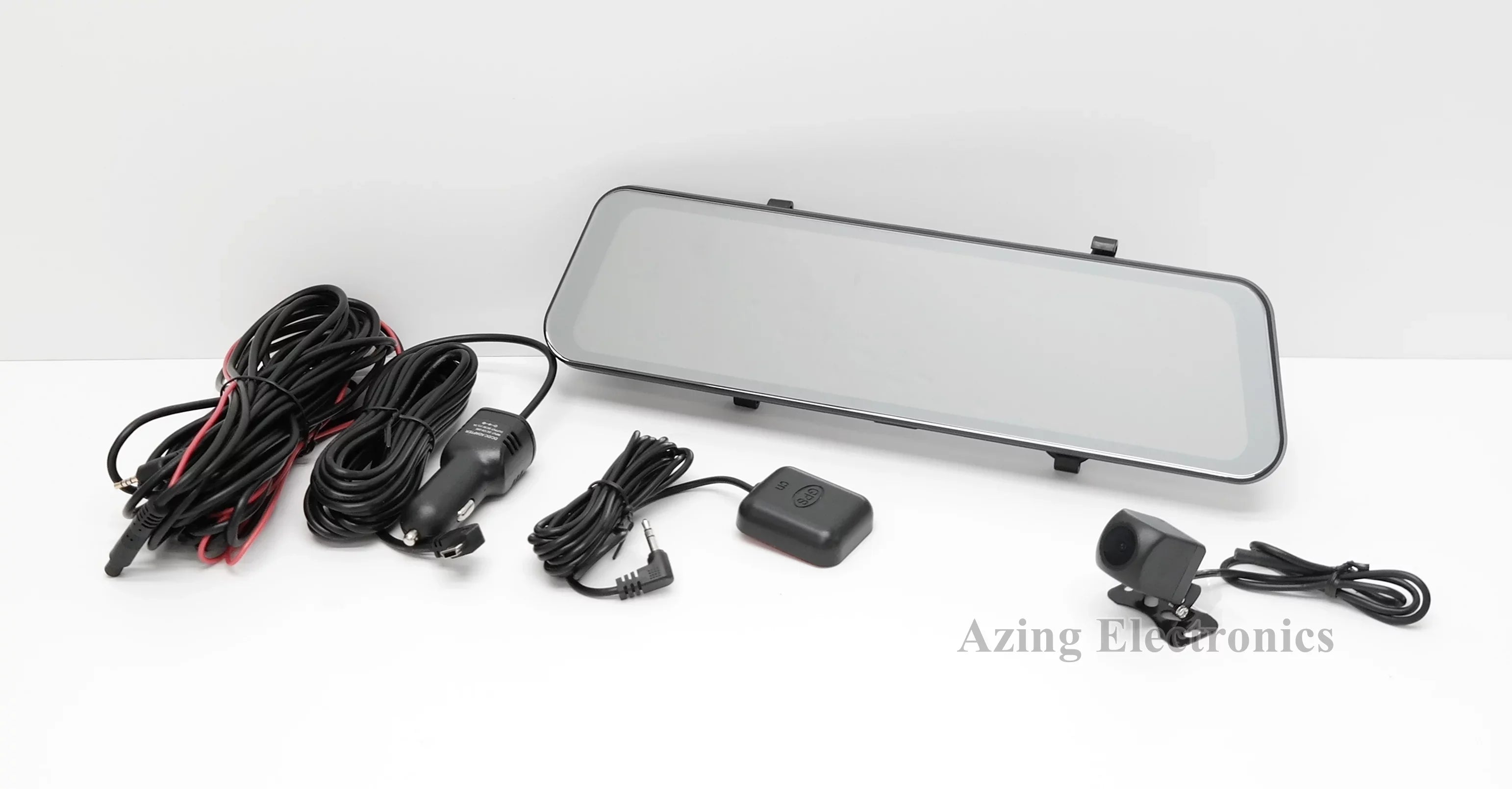 Owned Rexing M2 M2-BBY 2K Front and Rear Mirror Dash Cam with Smart GPS Grade C