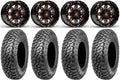 Fuel Lethal Orange 15" Wheels 33" RAZR XT Tires Sportsman RZR Ranger