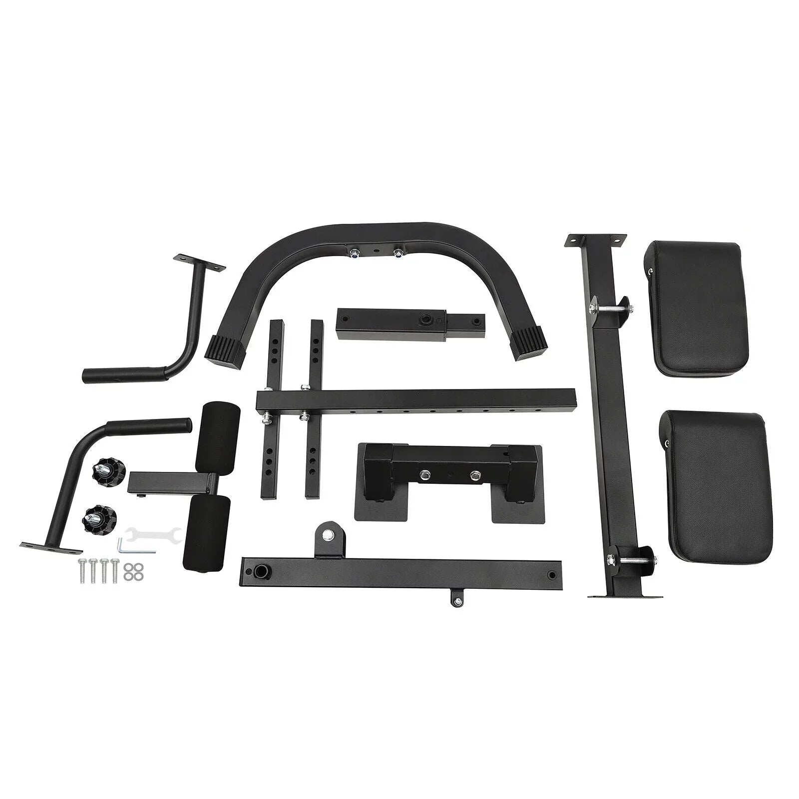 Denest Roman Chair Back Extension Machine - Lower Back Hyperextension Bench -Adjustable