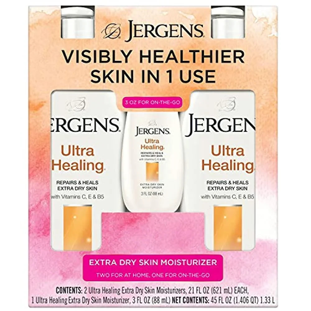 Jergens Ultra Healing Extra Dry Skin Moisturizer - 21 oz - 2 pk