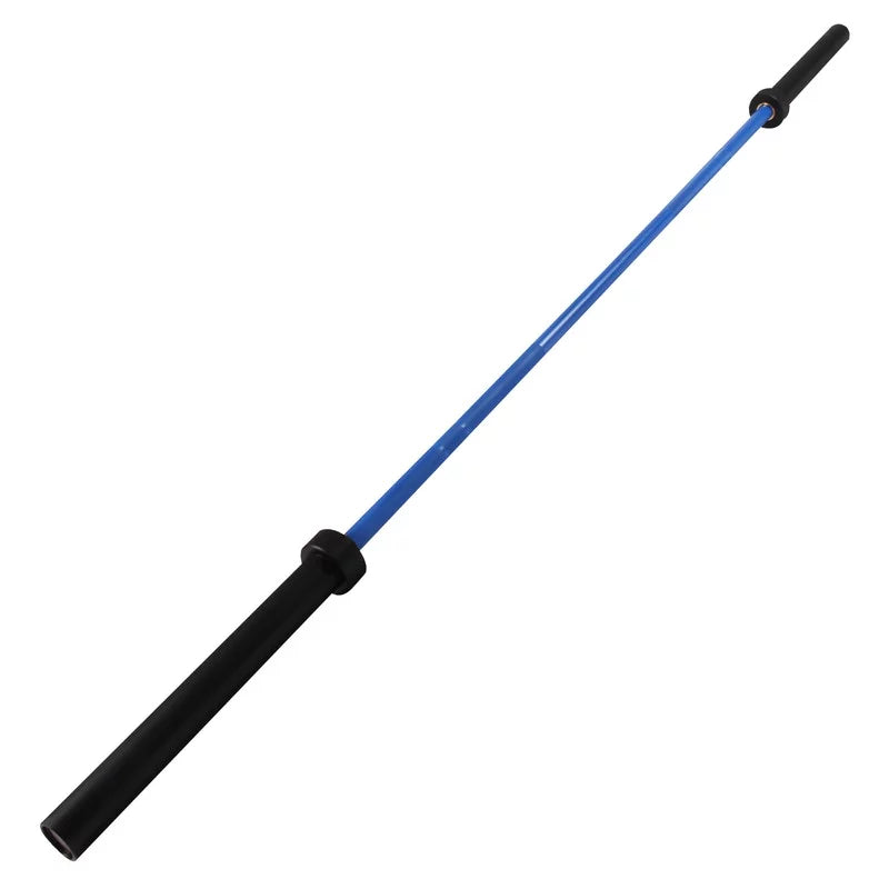 Olympic Bar Solid Chrome Barbell Weights Lifting Power Lifting Hard Chrome Barbells Blue,500 pound
