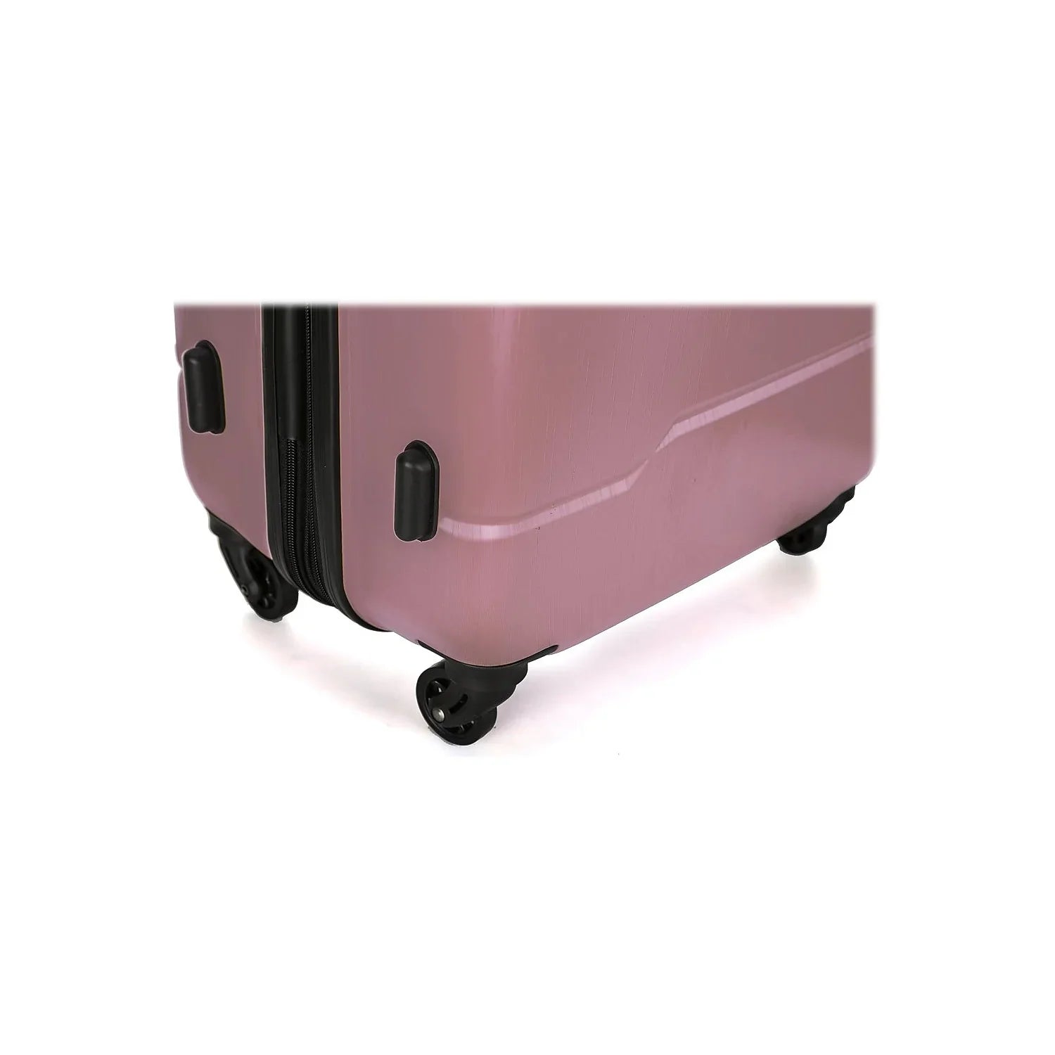 DUKAP RODEZ 3-Piece Plastic Luggage Set Rose Gold (DKRODSML-ROS)