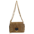 Pre-Owned Jimmy Choo Chain Shoulder Bag Leather Gold Women's (Fair)