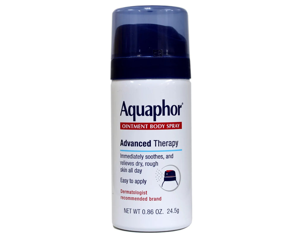 Aquaphor Ointment Body Spray Advanced Therapy Travel Size 0.86 oz Pack of 4