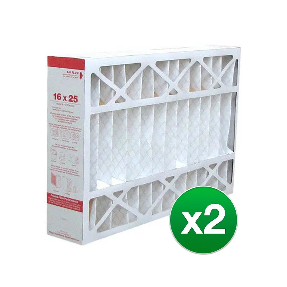 Replacement For Lennox X6670 / X6672 16x25x5 HVAC Air Filter MERV 11 (2 Pack)