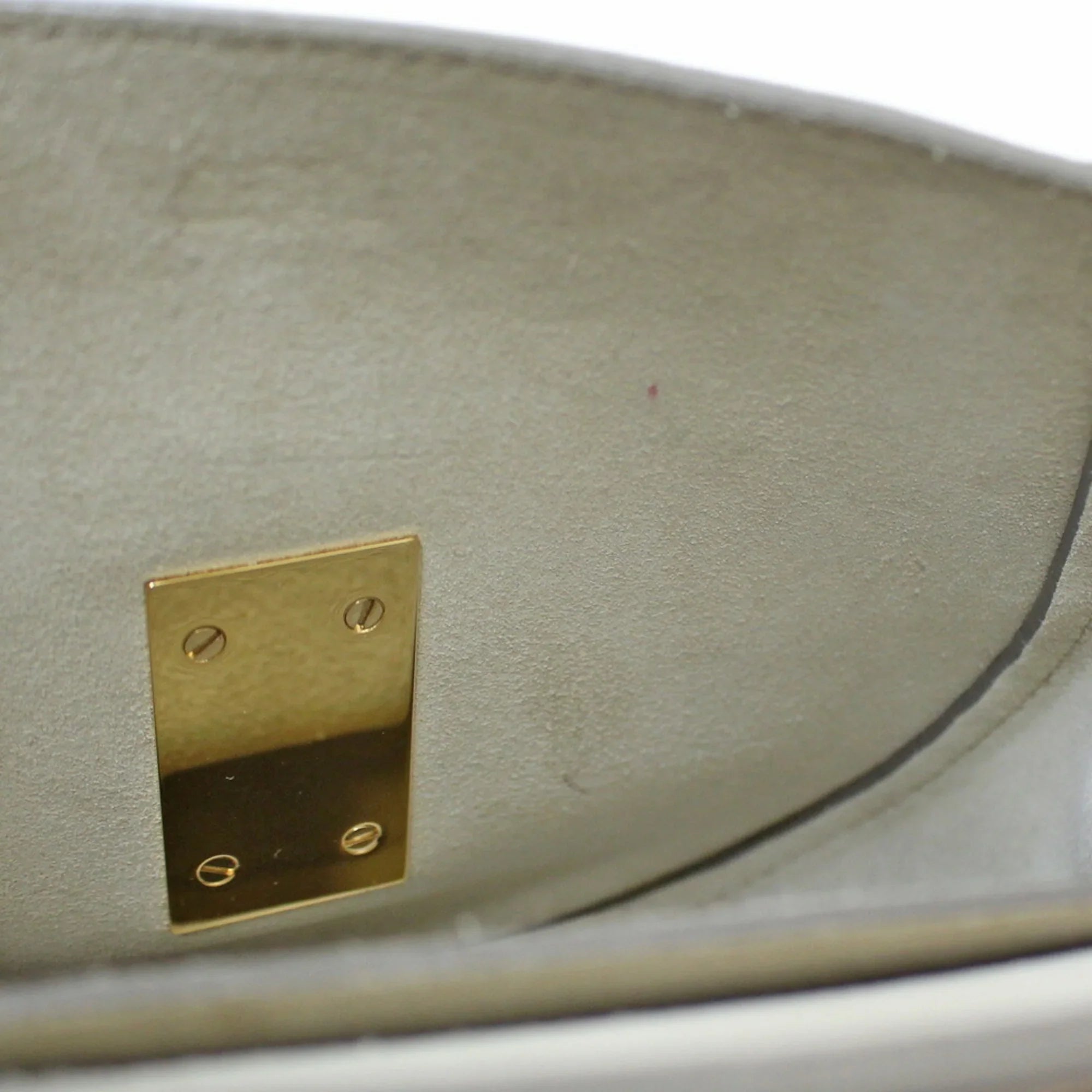 Pre-Owned Chloé Chloe Shoulder Bag Leather Beige Ladies Chain BRB01000000002558 (Fair)
