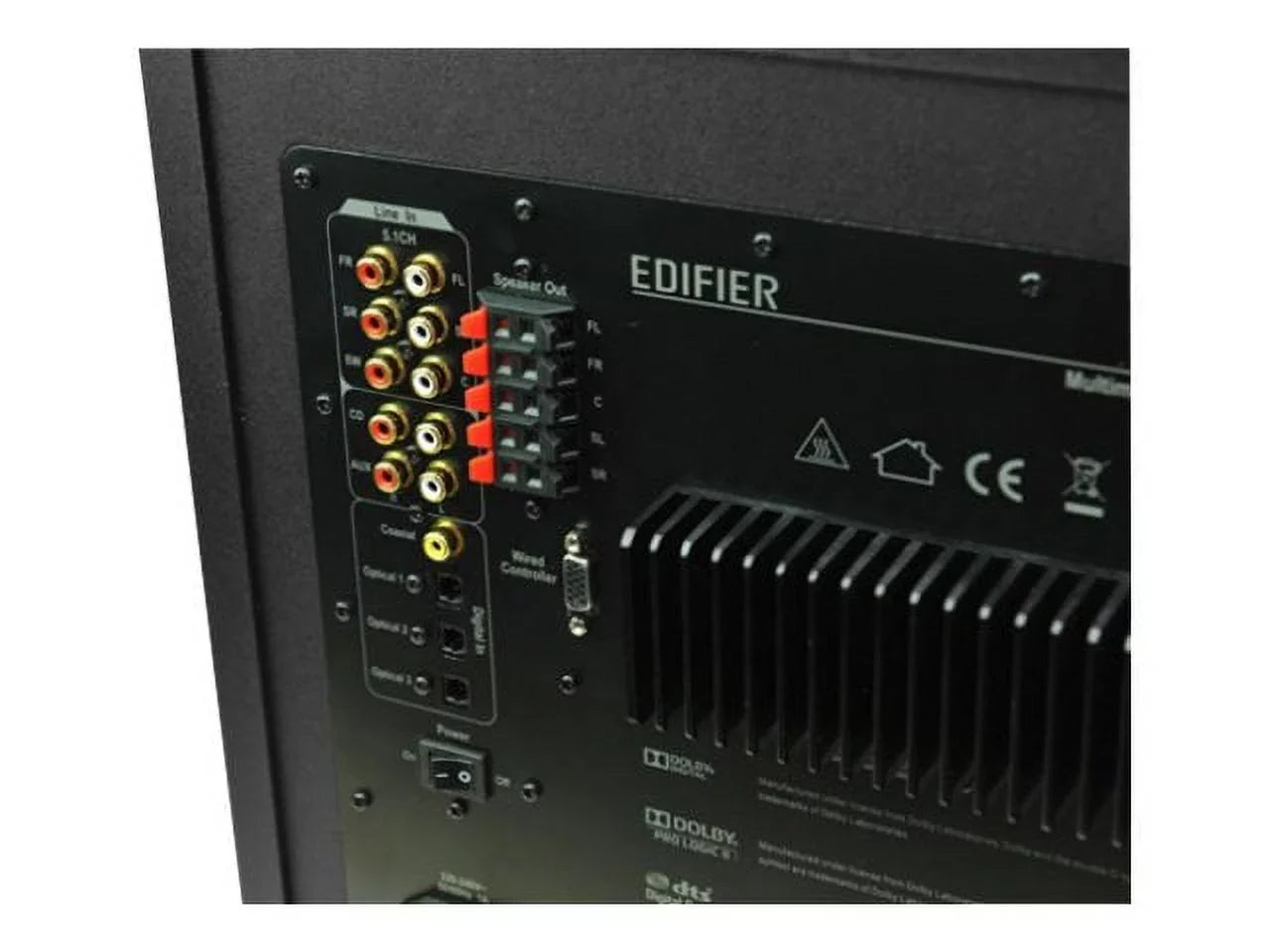 Edifier S760D 5.1 Speaker System, 540 W RMS, Black