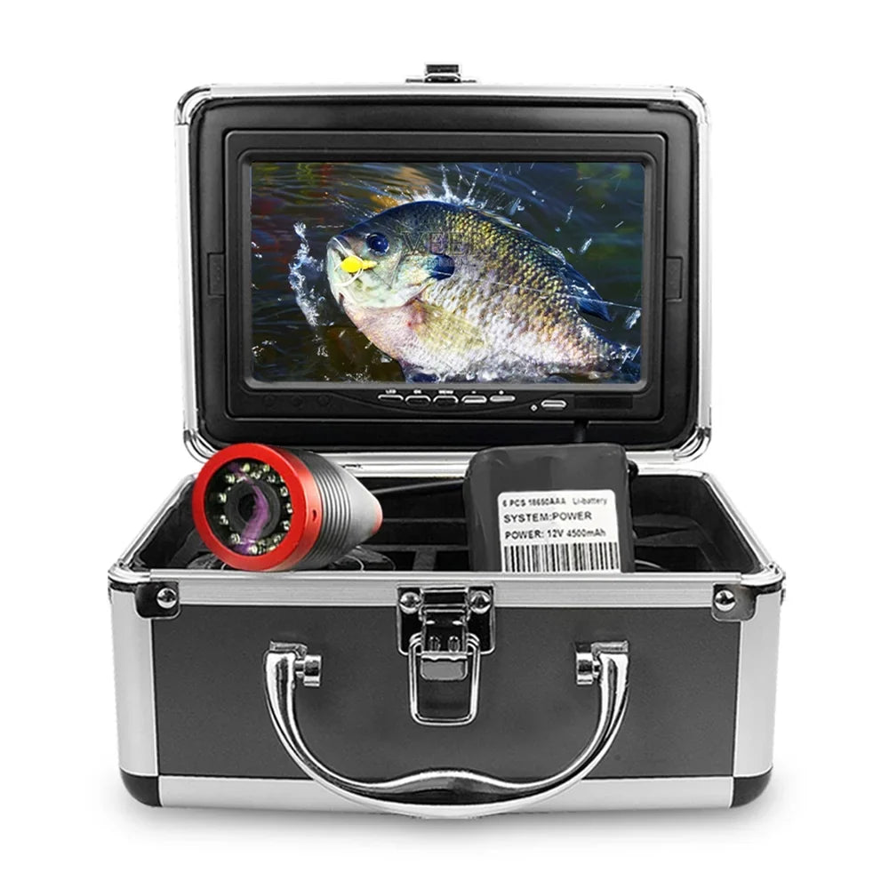 Erchang 7 Inch DVR Liquid Fishing Camera Portable Video Fish Finder for Lake Sea Fishing