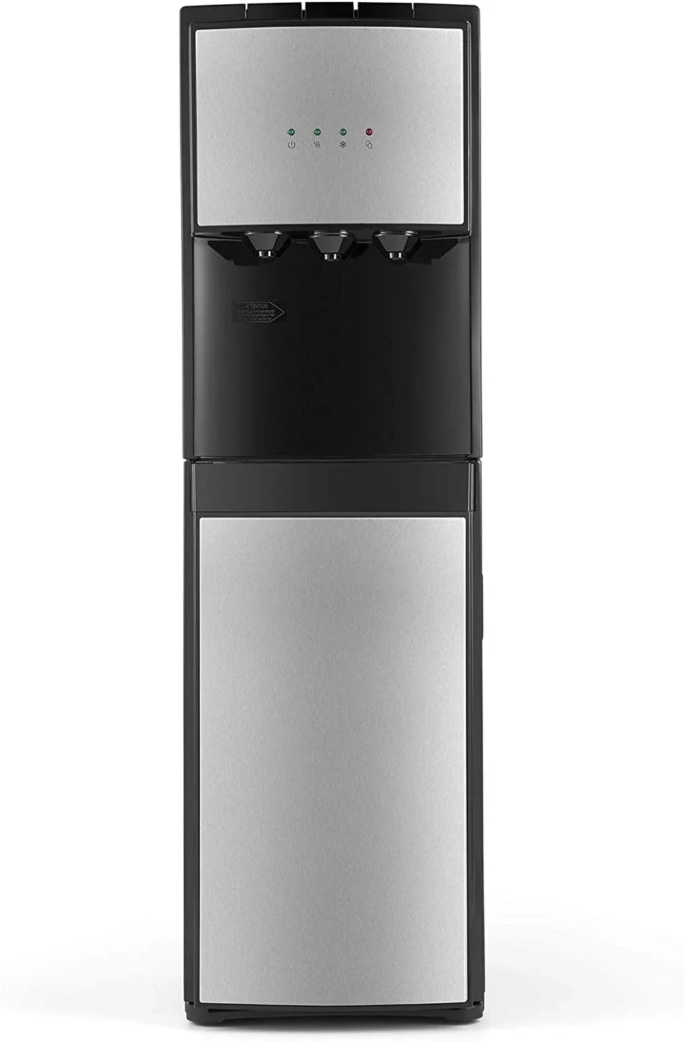 COSVALVE 5 Gallon Bottom Loading Hot Cold Normal Fluid Dispenser (Silver, Black)