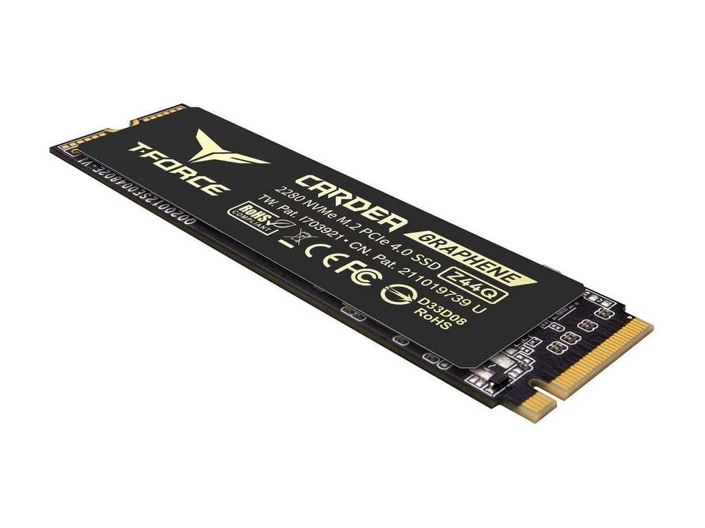 Team Group T-FORCE CARDEA Z44Q M.2 2280 2TB PCIe Gen4.0 x4, NVMe 1.4 Internal Solid State Drive (SSD) TM8FPQ002T0C327