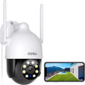 AOSU Security Camera, 2K Outdoor Camera Color Night Vision , IP66 Fluid WiFi Camera for Home Security , 360° View Surveillance Camera with PIR Motion Sensor, 2 Way Audio