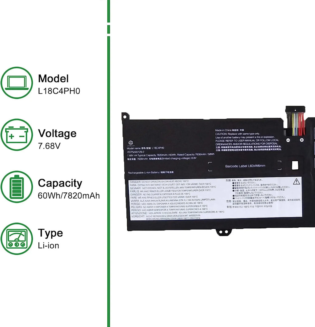 JIAZIJIA L18C4PH0 5B10W67180 5B10T11586 Mobile pc y Replacement for IdeaPad Yoga C940-14IIL 2019 81Q9002GUS