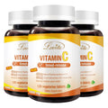 Lovita Vitamin C 1000mg with Bioflavonoids & Rose Hips, Timed Release Vitamin C, High Potency Vitamin C to Boost Healthy Immune Function, 120 Vegetarian Tablets for 4 Month Supply (Pack of 3)