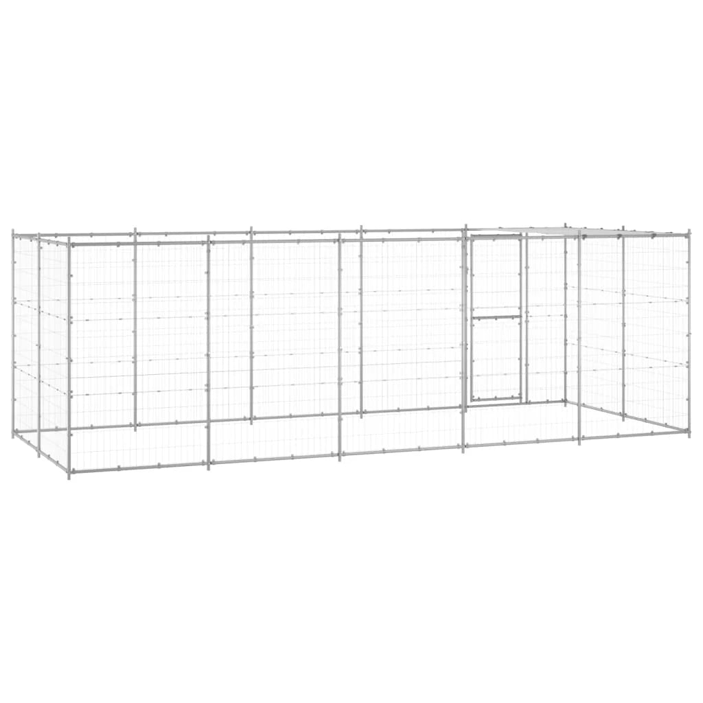 Anself Galvanized Steel with Roof 130.2 ft²