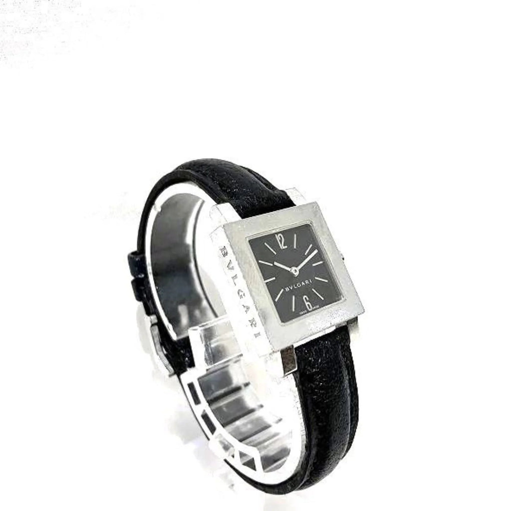 Pre-Owned Bulgari BVLGARI Quadrato SQ22SL Quartz Watch Ladies (Fair)