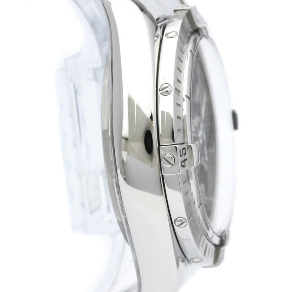 Pre-Owned Polished BREITLING Chronomat Evolution Steel Automatic Watch A13356 BF563347 (Good)